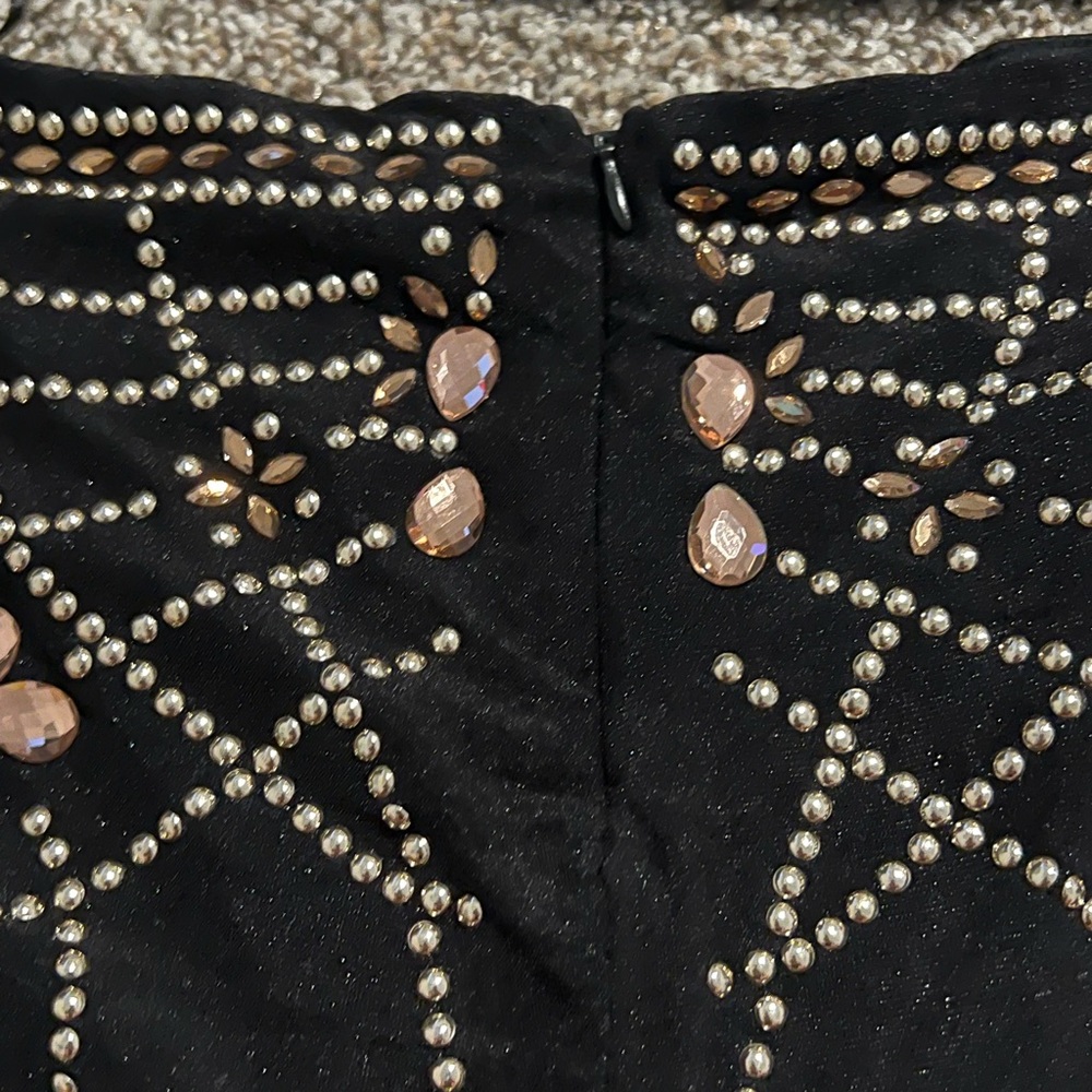 Two piece bling tank and short set